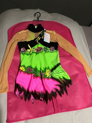 maillot de gimnasia ritmica talla 9/10 