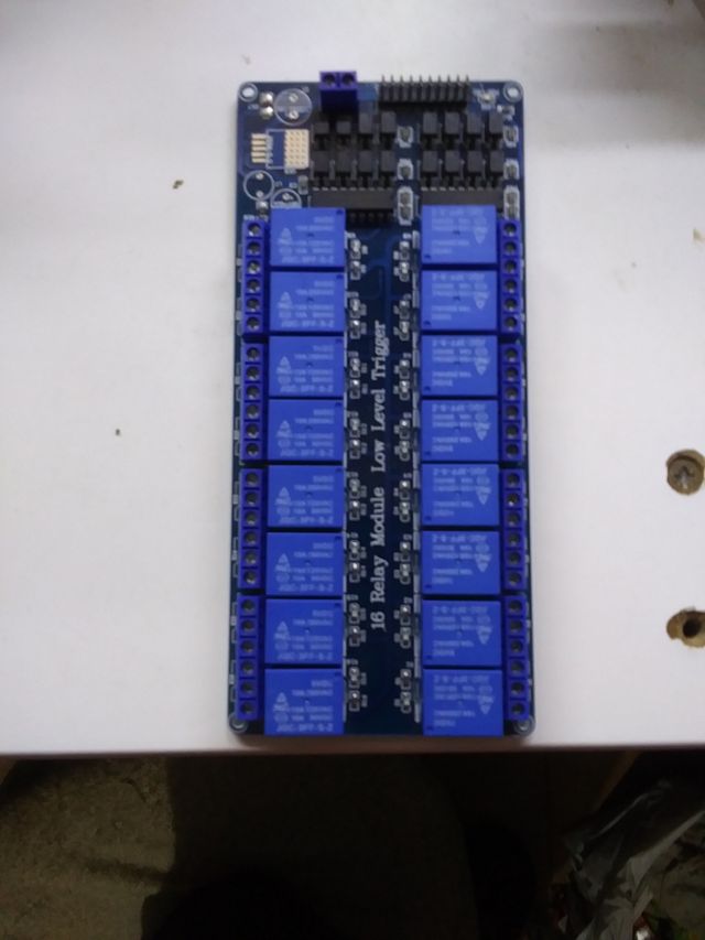 Modulo 16 reles para arduino