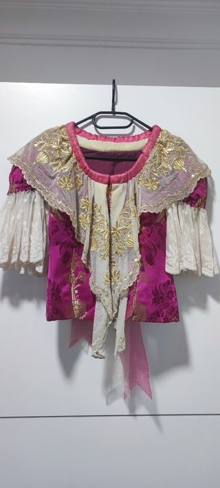 Corpiño fallera fucsia