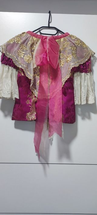 Corpiño fallera fucsia