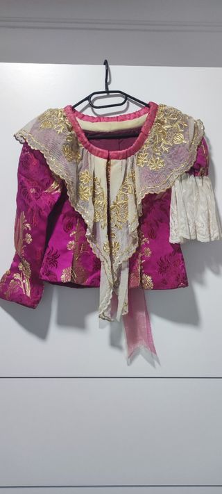Corpiño fallera fucsia