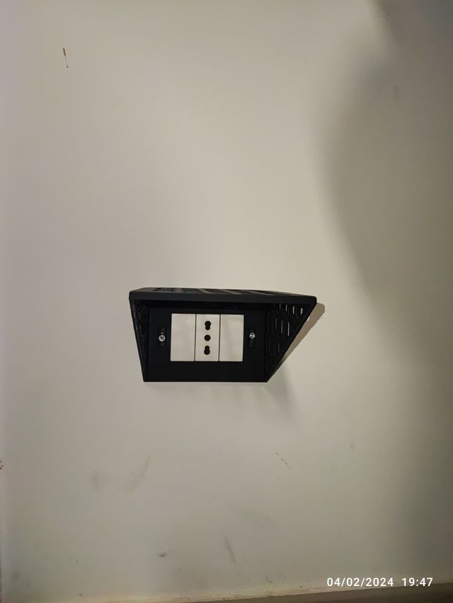 Mensola presa elettrica - supporto presa