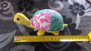 set di 4 tartarughe in tessuto