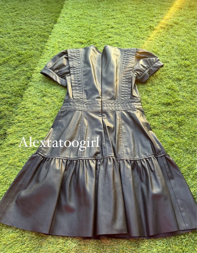 Vestido volantes Zara Xs