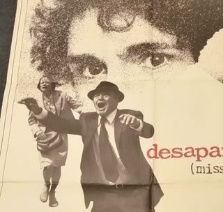 Cartel cine 1982 DESAPARECIDO