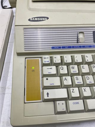 Maquina de escribir electronica