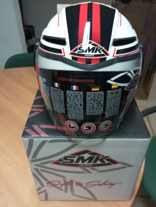 CASCO MOTO SMK STREEM SONIC GL 123 T-S