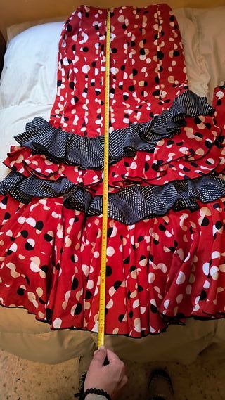 Vestido de flamenca 