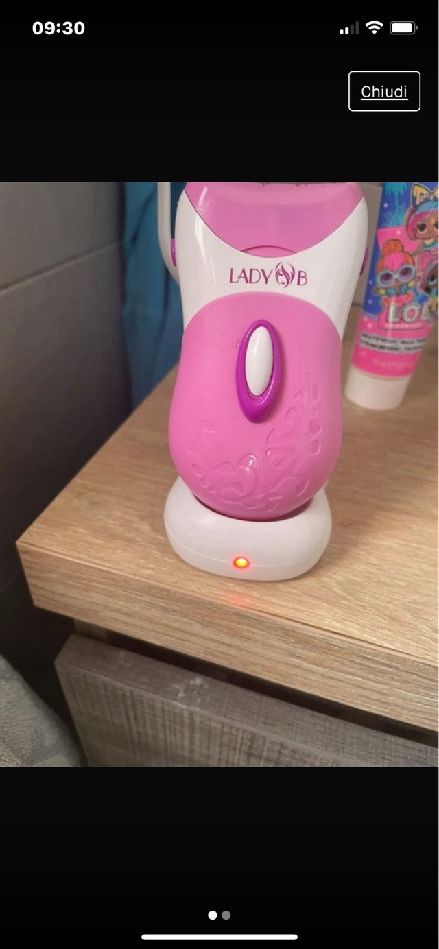 rasoio donna elettrico