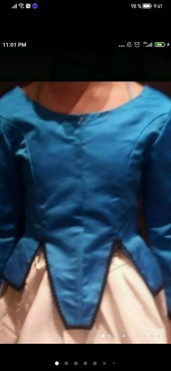 Corpiño fallera baturra o reginal