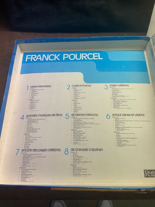 Conjunto de Vinil Franck Pourcel