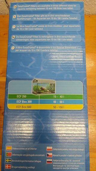 Filtro acuario Tetra