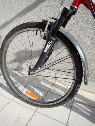 Bici BtWin 5 Original 500 Roja (SIN SILLIN)