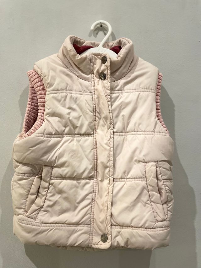 Chaleco grueso niña