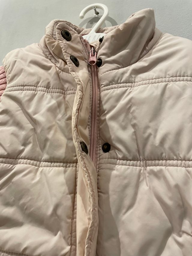 Chaleco grueso niña