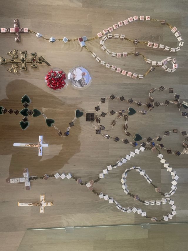 vendo rosarios de decoracion