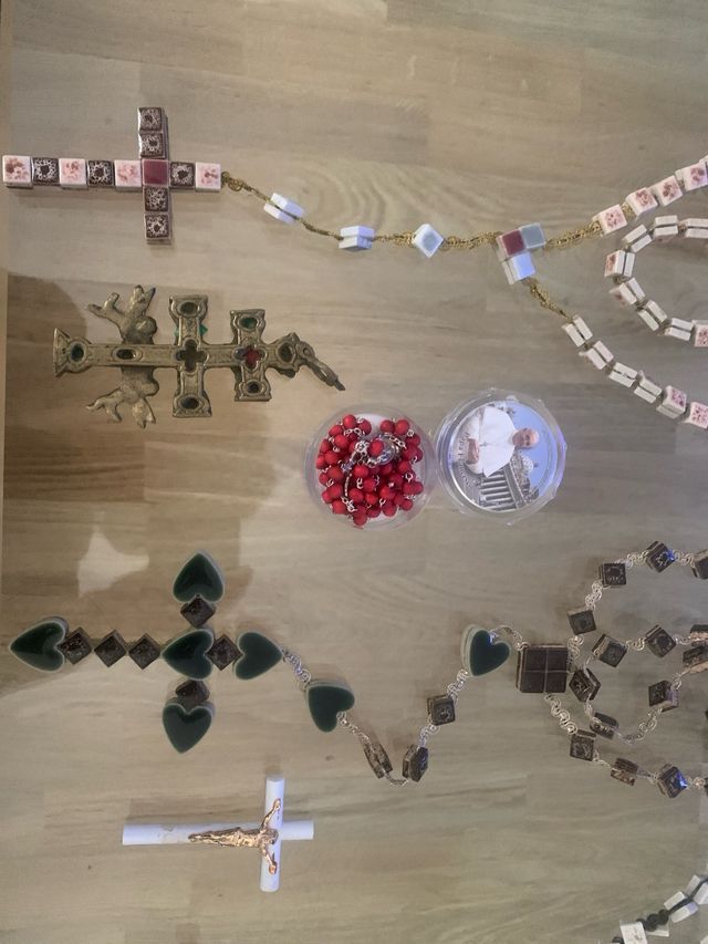 vendo rosarios de decoracion