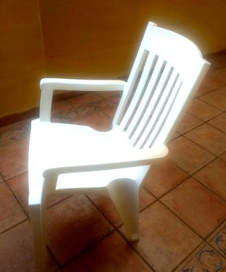 Sillas pvc