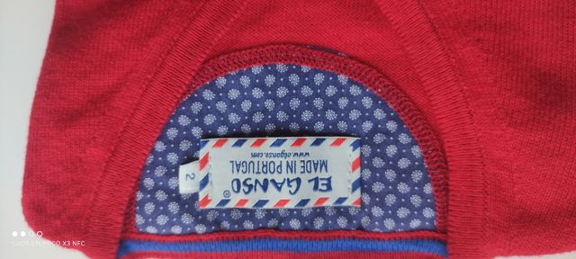 Jersey Ganso talla 2 años