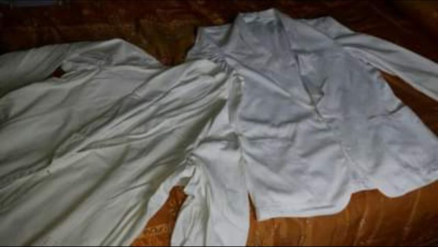 2 Giacche bianca alberghiero taglia 52