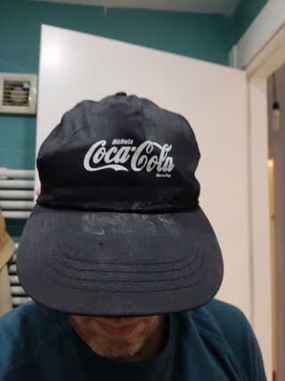 Gorra Coca-Cola negra