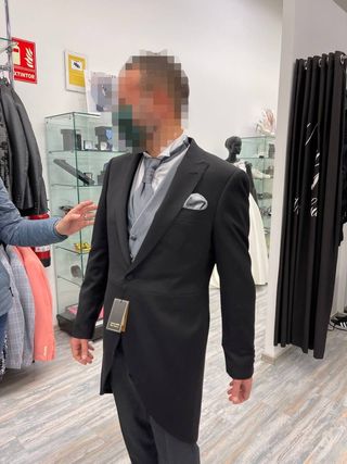 Traje chaqué boda
