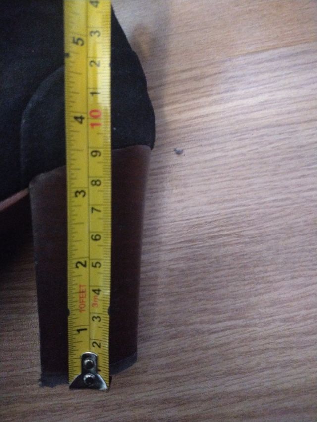 Botines cremallera central