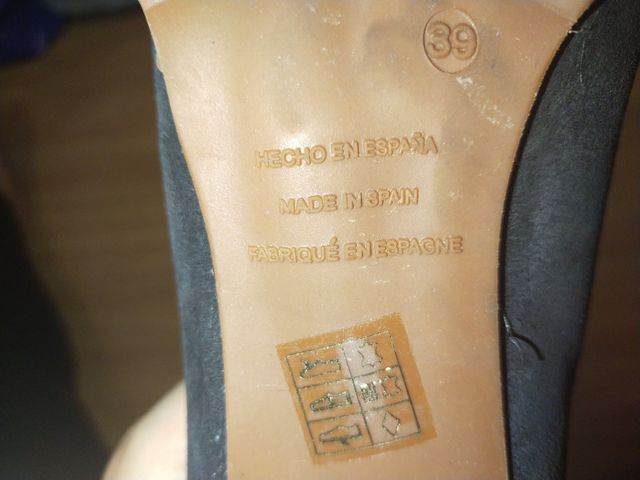 Botines cremallera central