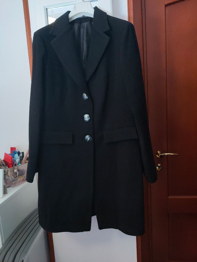 Cappotto donna in panno morbido