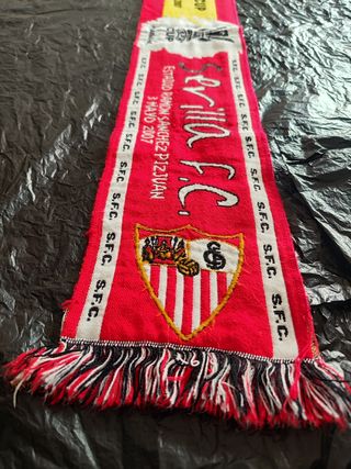 Bufanda fútbol UEFA 2007 Osasuna Vs Sevilla