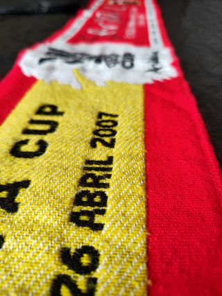Bufanda fútbol UEFA 2007 Osasuna Vs Sevilla