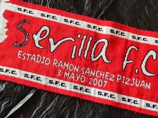 Bufanda fútbol UEFA 2007 Osasuna Vs Sevilla