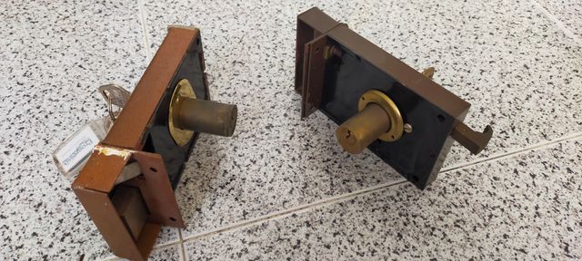 3 fechaduras usadas