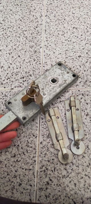 3 fechaduras usadas