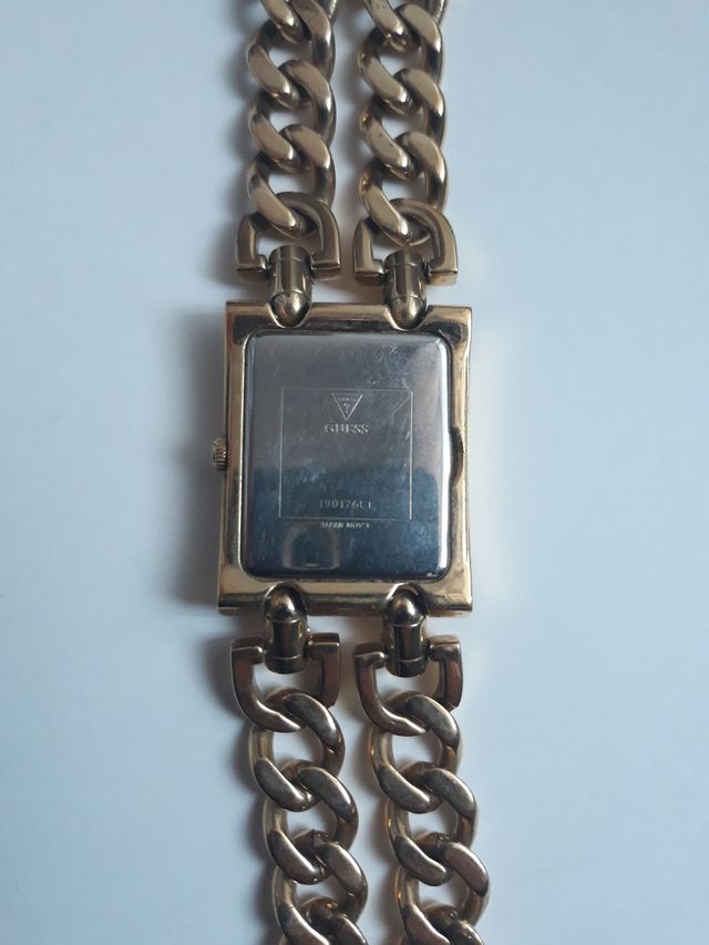 Guess-reloj dorado señora