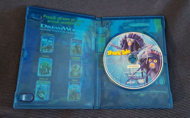 DVD Shark Tale animazione