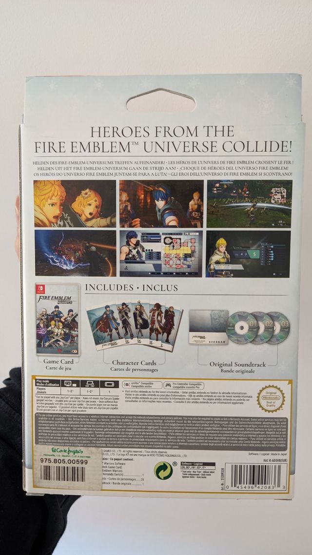 Fire emblem warriors limited edition