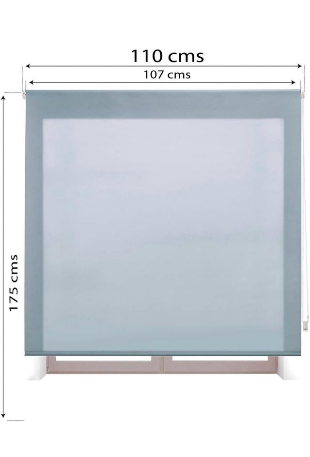 Estor enrollable translucido