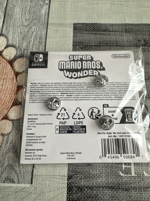 pins mario wonder