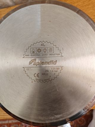 Olla cocina rapida. Marca Splendid