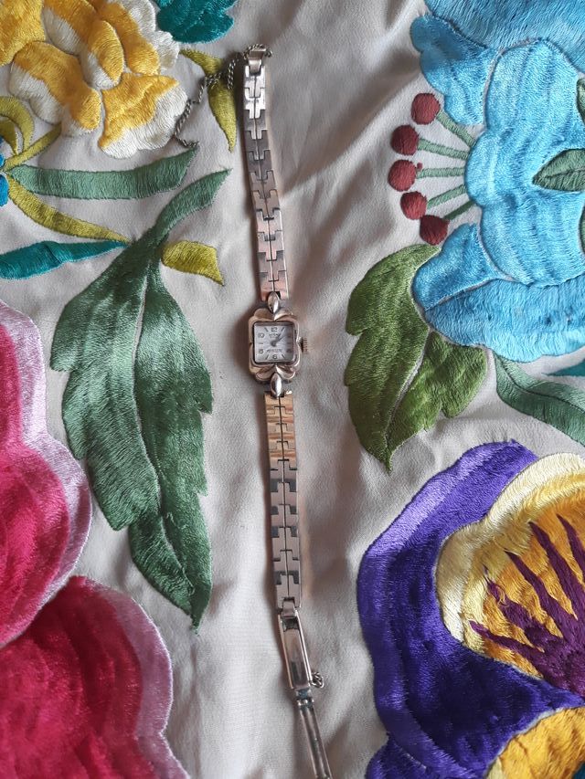 Dogma Prima-Reloj dorado vintage