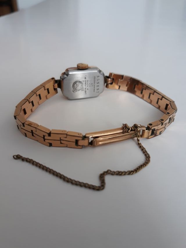 Dogma Prima-Reloj dorado vintage