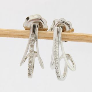 Pendientes oro con brillantes