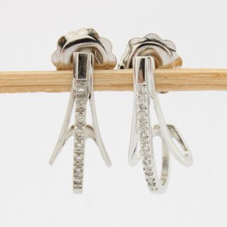 Pendientes oro con brillantes