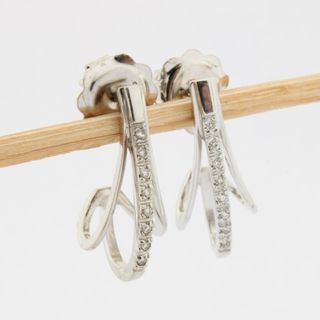 Pendientes oro con brillantes
