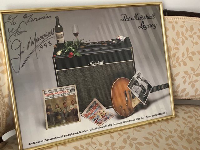 Autografo di Jim Marshall