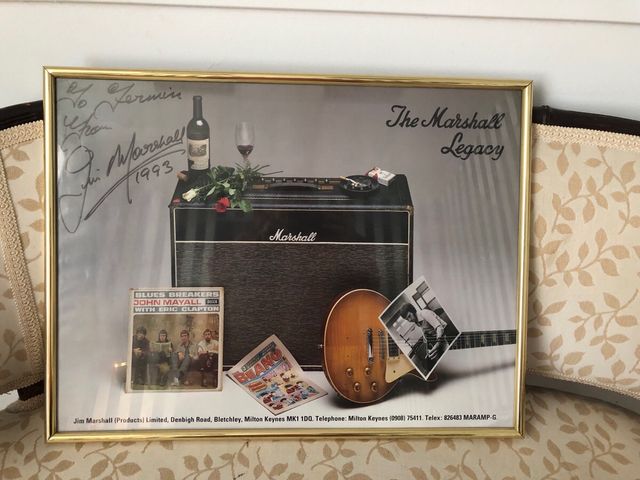 Autografo di Jim Marshall