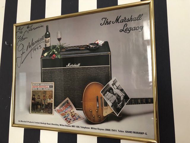 Autografo di Jim Marshall