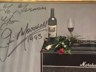 Autografo di Jim Marshall