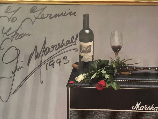 Autografo di Jim Marshall